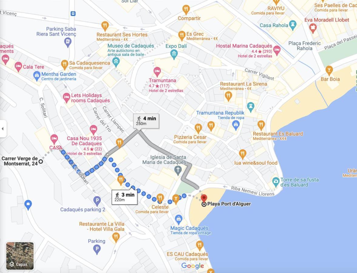 Apartamento Con Vistas Al Mar Cadaqués Eksteriør billede