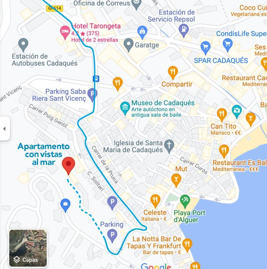 Apartamento Con Vistas Al Mar Cadaqués Eksteriør billede